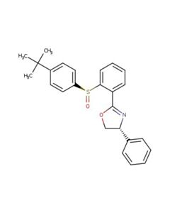 Astatech (R)-2-(2-((S)-(4-(TERT-BUTYL)PHENYL)SULFINYL)PHENYL)-4-PHENYL-4,5-DIHYDROOXAZOLE; 1G; Purity 95%; MDL-